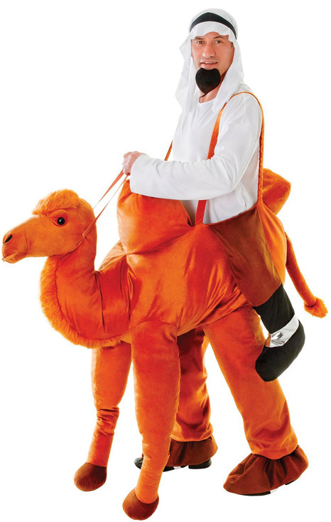 Adult Step In Camel Fancy Dress Costume