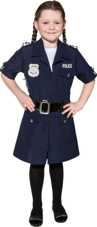 Girls Police Costume