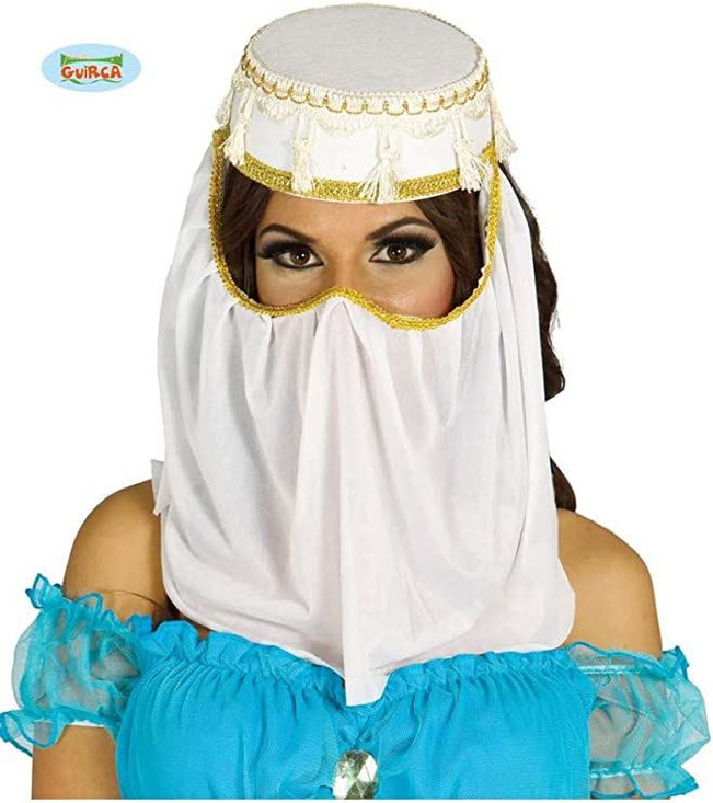 Arabian Princess Hat White