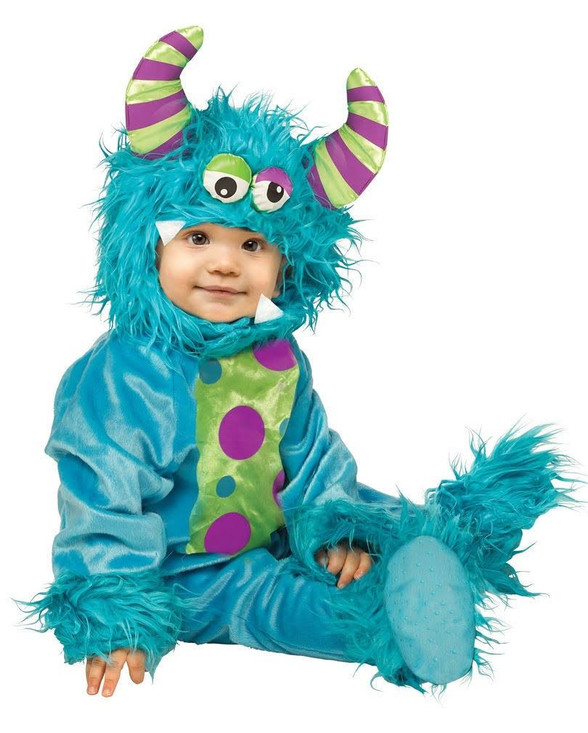 Fuzzy Monster Baby Costume