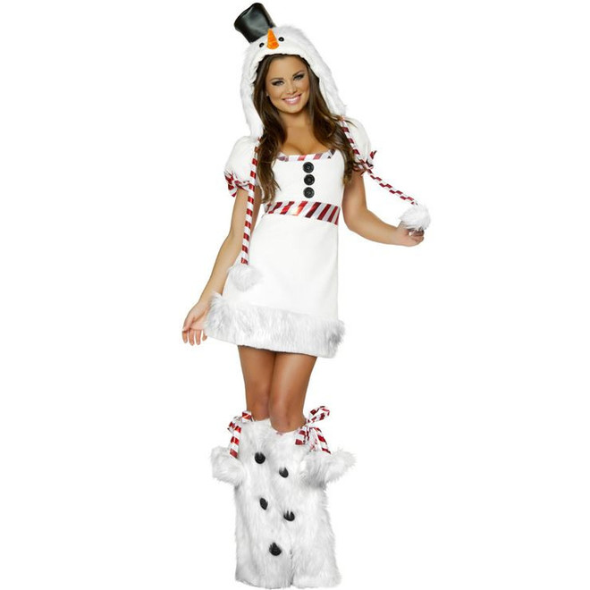 Ladies Sexy Snowman Costume