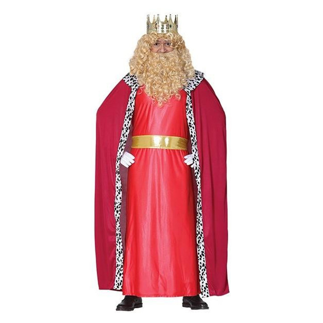 Mens Red Christmas King