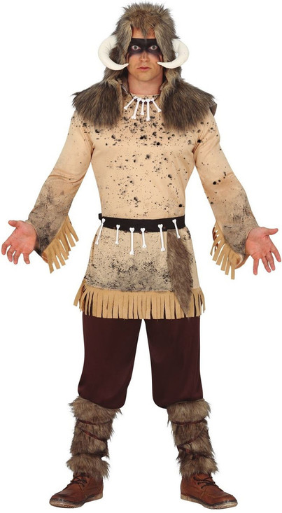 Mens Zombie Viking Fancy Dress Costume