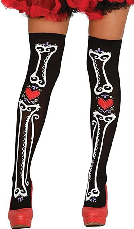 Ladies Day of the Dead Stockings