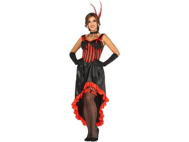 Burlesque French Can-Can Dancer Costume