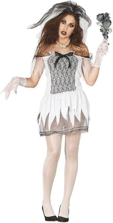 Dead Bride Halloween Horror Wedding Costume