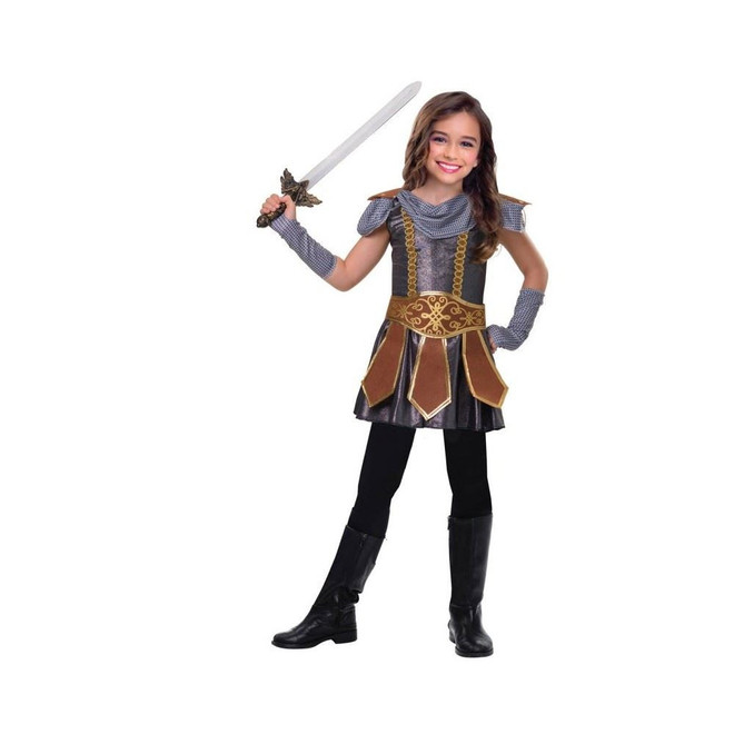 Girls Knight Warrior Costume