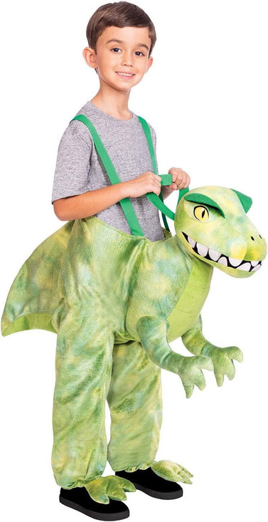 Childs Green Step In Dinosaur Costume
