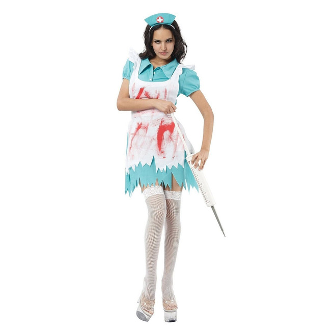 Bloody Nurse Costume One Size