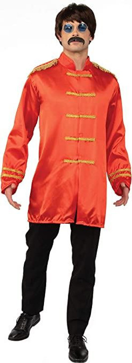 Mens Sgt Pepper Red Jacket