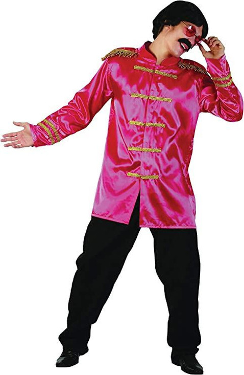 Mens Sgt Pepper Pink Jacket