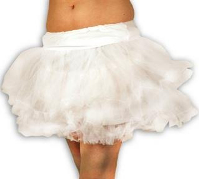 White Longer Tutu