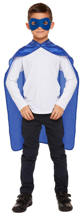 Blue Superhero Cape