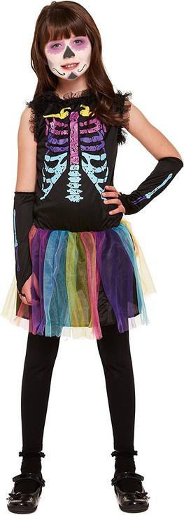 Girls Rainbow Skeleton