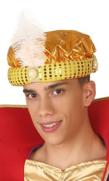 Mens Gold Turban