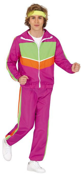 Mens Pink Tracksuit