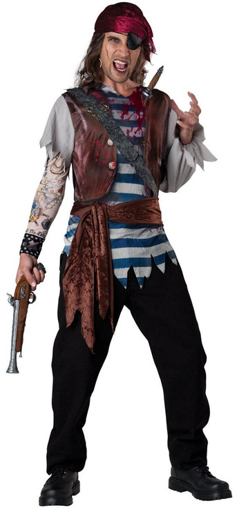 Mens Zombie Pirate