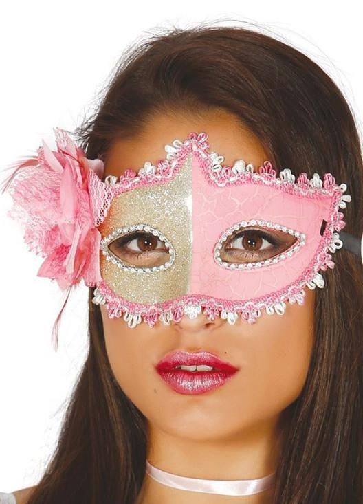 Pink Masquerade Mask