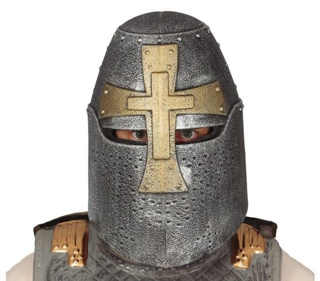 Mens Medieval Full Face Helmet