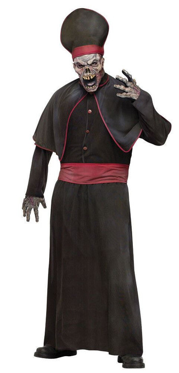 Adults Zombie High Priest Costume One Size