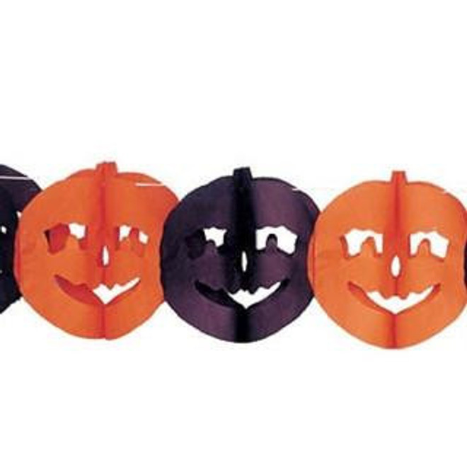 Orange/Black Pumpkin Bunting