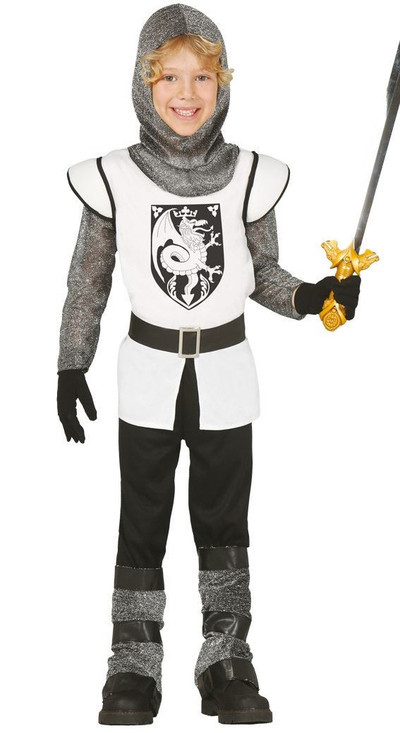 Boys Brave Knight Fancy Dress Costume