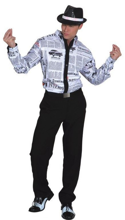 Journalists newspaper shirt