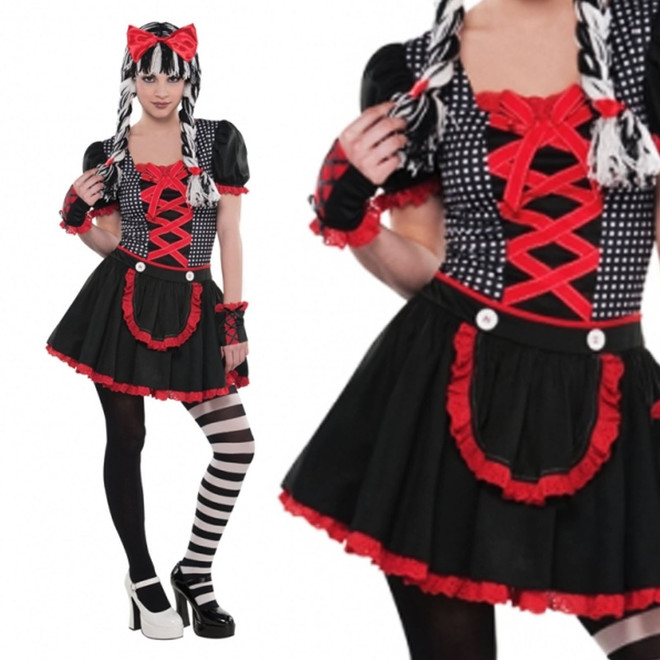 Teen Goth Doll Costume