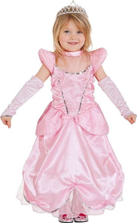 Girls Pink Princess Costume 2