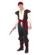 Pirate Costume, Brown