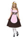 Tavern Girl Costume, Brown - Long Dress