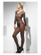 Fishnet Body Stocking, Black