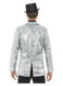 Sequin Jacket, Mens, Silver
