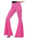 Flared Trousers, Ladies, Pink