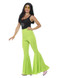 Flared Trousers, Ladies, Green