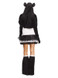 Fever Panda Costume, Tutu Dress, Black & White