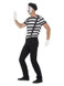 Gentleman Mime Artist Costume, Black