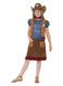 Western Belle Cowgirl Costume, Brown