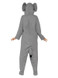 Elephant Costume, Grey, All-in-one