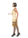 Charleston Flapper Costume, Gold