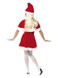 Miss Santa Costume, Red with Cape