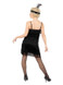 Deluxe Fringe Flapper Costume, Black