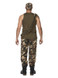 Deluxe Khaki Camo Costume, Male, Khaki Green