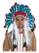 Native American Inspired Headdress, Blue