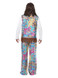 Groovy Hippie Costume, Multi-Coloured