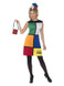 Rubik's Cube Costume, Multi-Coloured with Dress