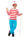 Where's Wally? Costume, Red & White, Child