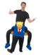 Piggyback President Costume, Black & Blue