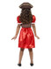 Girls Pirate Captain Costume, Red