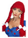 Rag Doll Wig, Red